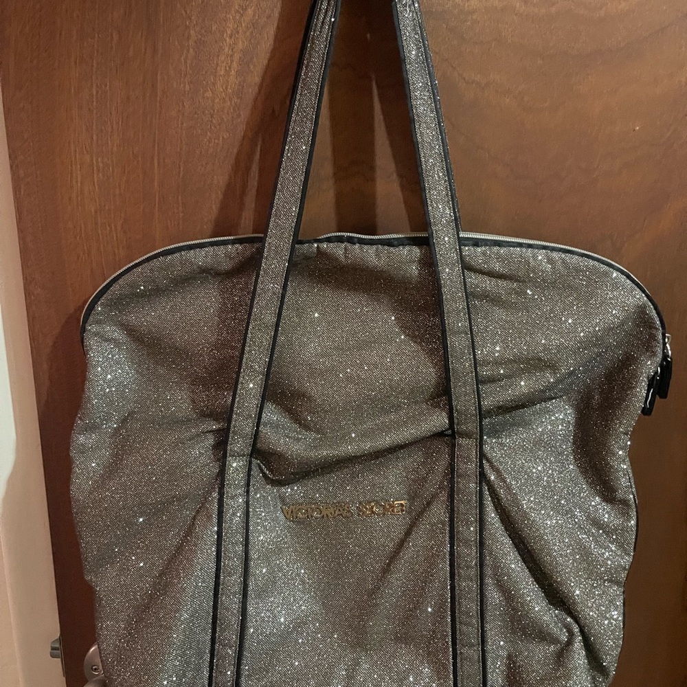 Victoria's Secret Gold Tote Bag